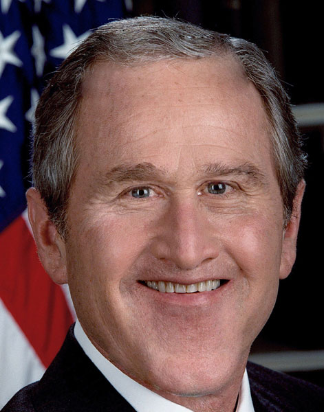 president george w bush funny. George W Bush Deformed picture