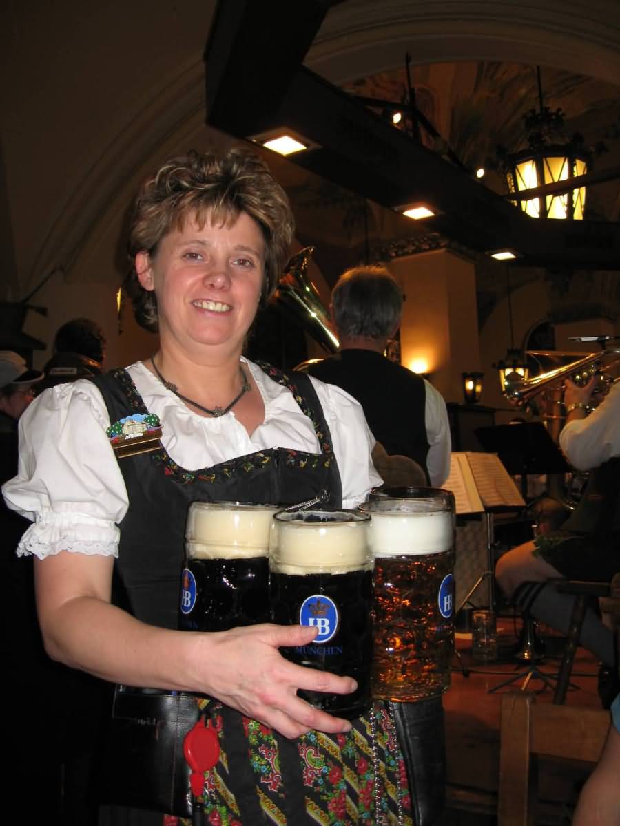 Beers Hofbrauhaus Brewery Munich