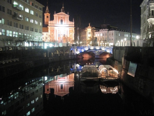 Ljubljana in Slovenia