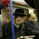Jew in the London Tube photo