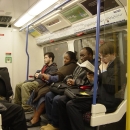 Sitting in the Tube
