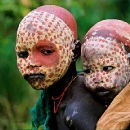 Omo Tribe Ethiopia Body Painting