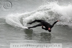 Surfer Wipeout Big Surf