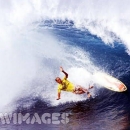 Surfer Wipeout Big Surf