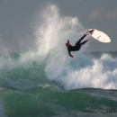 Surfer Wipeout Big Surf