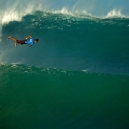 Surfer Wipeout Big Wave