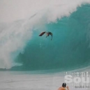 Surfer Wipes Out Extreme BodyBoard Surf