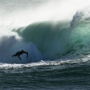 Surfer Wipes Out Extreme Surf