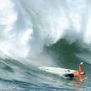 Surfer Wipes Out Extreme Surf