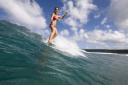 Girl Surfing