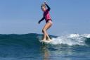 Surf girl with talent