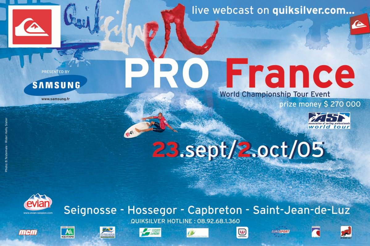 Quiksilver Pro France 2005 Poster