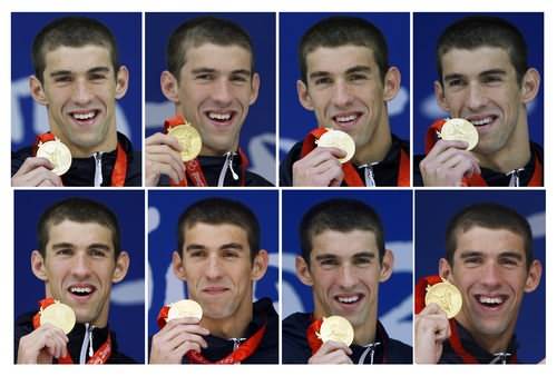 Michael Phelps Beijing Eight Gold Medals